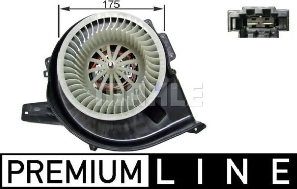 Mahle AB 20 000P Повітродувний вентилятор припливу ab 20 000p mahle