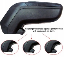 Rati 5998167716375 Підлокітник Armster II Opel Adam 2013-2019
