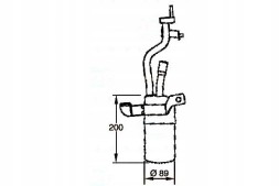 Behr Hella Service 8FT 351 335-091/BRH Behr hella осушувач кондиціонера ford focus ii/ c- + помічник водія #28