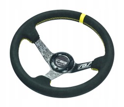 RBS Technology RBSzk10e36 Спортивне кермо RBS Tire Killer замшеве 34см / 8см + наба BMW E36