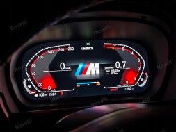 Revelti Zegary Cyfrowe LCD do BMW E46 z funkcją Carplay - Mapy Google Цифрові спідометри для BMW E46 / з Carplay - Google Maps, Apple Maps
