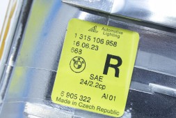 BMW OE 6905322 63136905322 Новий оригінальний поворотник передній правий usa bmw e38 6905322