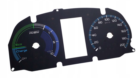 Moman 0089688082577 Циферблат Mitsubishi Outlander PHEV набирає шкалу ЄС