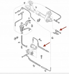 SRC 6N1422893J, FEBI 46161 ШЛАНГ ЖИВЛЕННЯ МАСЛО FEBI 1L SEAT AROSA VW POLO III 6N LUPO 1.0