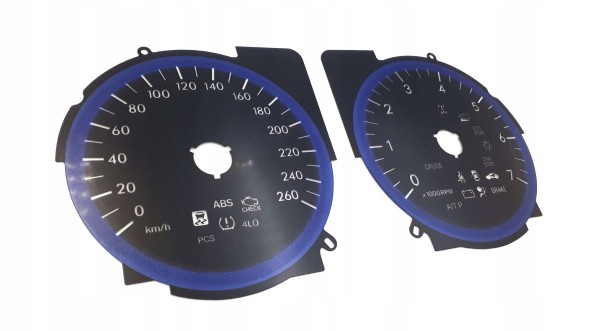 Moman 0089688090039 Одометр LEXUS LX570 показує годинники MPH -&amp;gt; KMH