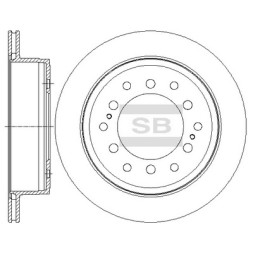 SD4027 SANGSIN Гальмівний диск
