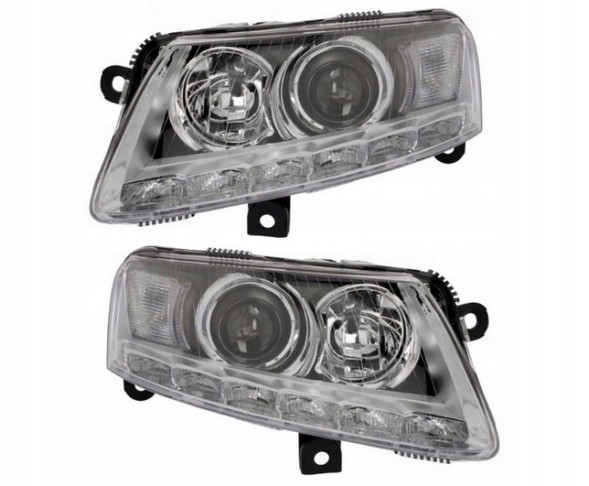 TYC  Фари audi a6 (c6) 2008-2011 ксенонові + світлодіодні