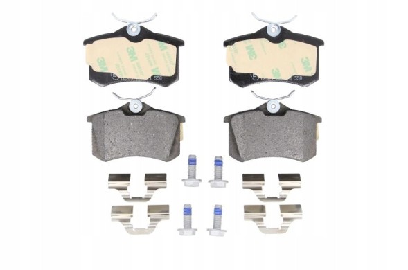 Китай 0 986 494 596 + 0 986 479 099 VW SCIROCCO III (137, 138) Колодки + диски гальмівні задні Bosch VW SCIROCCO III 3 255 мм