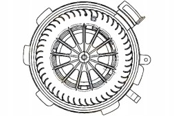 Hella HEL8EW 351 034-071/RS1 Вентилятор hella 351034071 38661 69412701