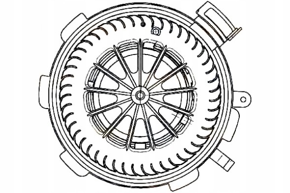 Hella HEL8EW 351 034-071/RS1 Вентилятор hella 351034071 38661 69412701