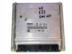 BMW OE 0281011257 7790220 przygotowany w SDK Б/у контролер BMW X5 E53 M57 3.0D 0281011257 7790220 БЕЗ ІММО