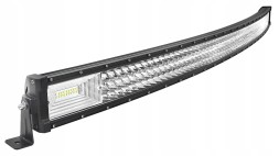 CHINA LED BAR 12500lm 165W 130cm Робоча лампа галоген далекобійна 12в 24в 675вт 225x led зігнута дуга 130см