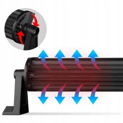 CHINA LED BAR 12500lm 165W 130cm Робоча лампа галоген далекобійна 12в 24в 675вт 225x led зігнута дуга 130см