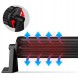 CHINA LED BAR 12500lm 165W 130cm Робоча лампа галоген далекобійна 12в 24в 675вт 225x led зігнута дуга 130см