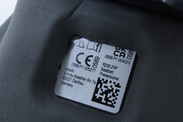 BMW OE 7911586 72117911586 РЕМІНЬ БЕЗПЕКИ ЗАДНІЙ ЧОРНИЙ BMW iX I20 7911586