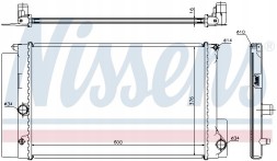 Nissens 64692 Охолоджувач води - nissens 64692