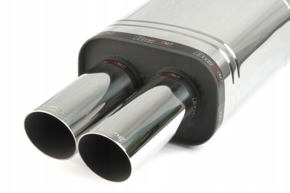 BUZZER TNP 2x93NL ГЛУШИТЕЛЬ З НЕРІЖАЮЧІЙ СТАЛІ BMW E36 E46 E39 E38 E90