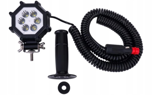 Lamiro LRD2986 РОБОЧА ЛАМПА SLIM З ТРИМАЧЕМ І ШТЕКЕРОМ В ПРИКУРЮВАЧ (LED) БІЛА 12/24V