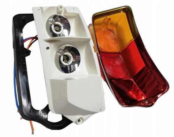 Китай F500-LAM.TP02 + 2 Лампа задня права ліва Fiat 500 білий корпус MG4