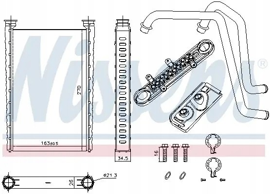 Nissens 72054 Обігрівач 72054 nissens