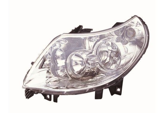 Abakus 552-1124L-LD-EM Фара ліва fiat ducato 2006-2010 h7/h1