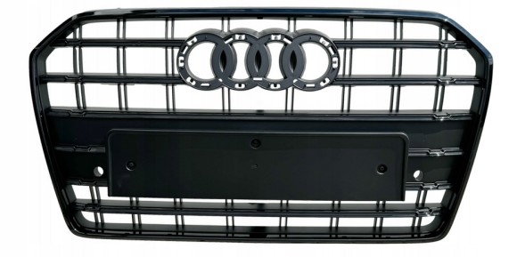Китай A20192-1899 AUDI A6 C7 (2014-) LIFT S-LINE РЕШІТКА РАДІАТОРА ЧОРНА 4G0853651L