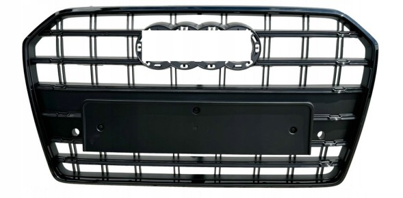 Китай A20192-1899 AUDI A6 C7 (2014-) LIFT S-LINE РЕШІТКА РАДІАТОРА ЧОРНА 4G0853651L