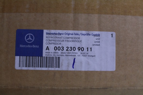 Mercedes-Benz OE A003230911 447280-7982 КОМПРЕСОР НАСОС КОНДИЦІОНЕРА MERCEDES SPRINTER A003230911