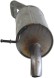 Bosal 278-715 Кінцевий глушник bos278-715 278-715