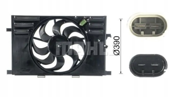 Mahle CFF 557 000P Вентилятор радіатора cff 557 000p mahle