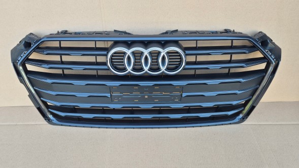 Audi OE GRILL ATRAPA CHŁODNICY AUDI A5 F5 8W6 PRZEDLIFT 2016-2019 BLACK MAŁA TABLICA LISTWY Решітка радіатора GRILL Audi A5 F5 8W6 16-19 BLACK OE 8W6853651BR AB НОВА!!