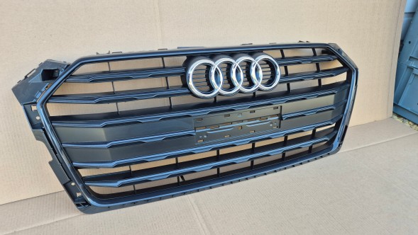 Audi OE GRILL ATRAPA CHŁODNICY AUDI A5 F5 8W6 PRZEDLIFT 2016-2019 BLACK MAŁA TABLICA LISTWY Решітка радіатора GRILL Audi A5 F5 8W6 16-19 BLACK OE 8W6853651BR AB НОВА!!