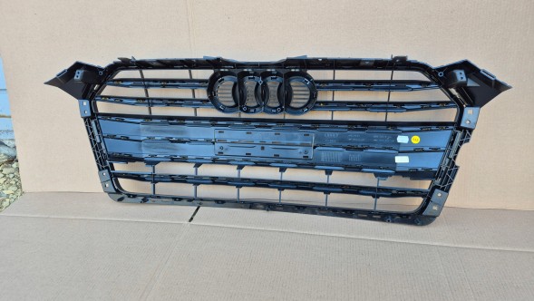 Audi OE GRILL ATRAPA CHŁODNICY AUDI A5 F5 8W6 PRZEDLIFT 2016-2019 BLACK MAŁA TABLICA LISTWY Решітка радіатора GRILL Audi A5 F5 8W6 16-19 BLACK OE 8W6853651BR AB НОВА!!