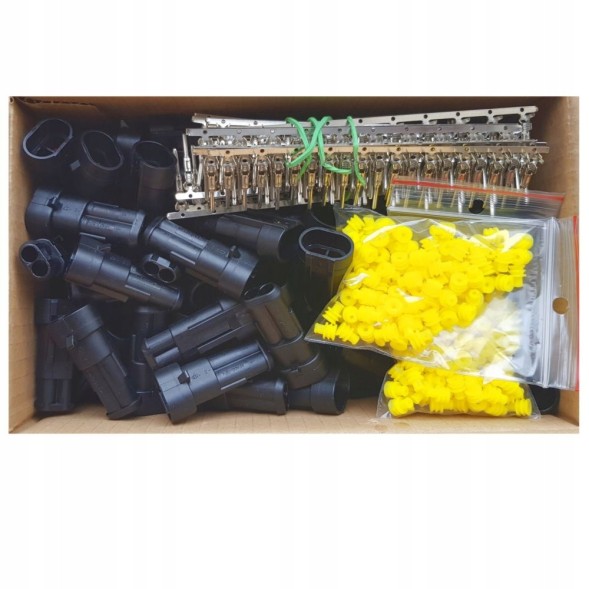 e-connectors 282104-1/3050125/ZEST/100 Розетки Superseal 1.5 (2-PIN) Набір 100 шт