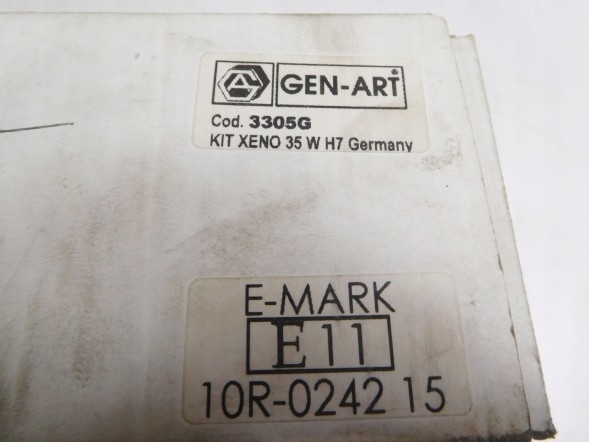 Китай КОМПЛЕКТ XENO 35 Вт H7 НІМЕЧЧИНА GEN-ART 3305G