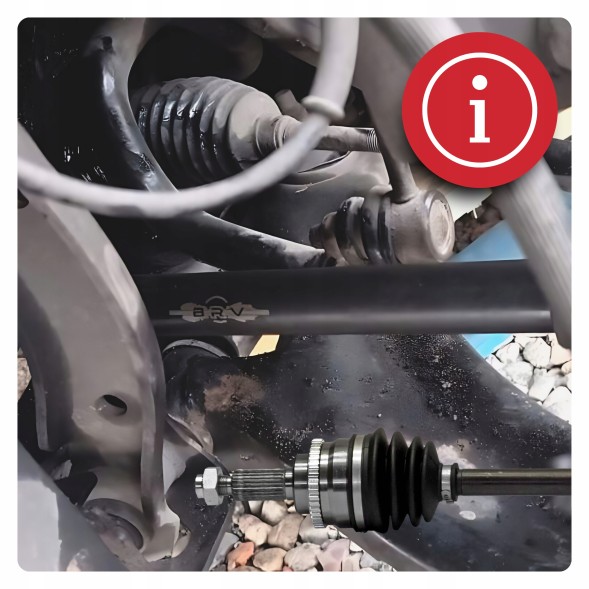 BRV B435 Піввісь ліва suzuki swift iii (mz, ez) 1.3 4х4 manual нова