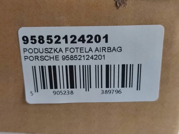 Porsche OE AIRBAG ПОДУШКА СИДІННЯ PORSCHE CAYENNE E2 2011-2018 НОВИЙ ОРИГІНАЛ 95852124201
