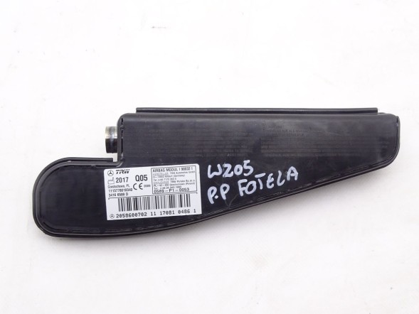 Mercedes-Benz OE 2058600702 GBI_BMW P MERCEDES C-КЛАС W205 14-21 ПОДУШКА AIRBAG СИДІННЯ ПРАВА ОРИГІНАЛ НОВА