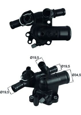 TI 248 89 MAHLE ORIGINAL Термостат