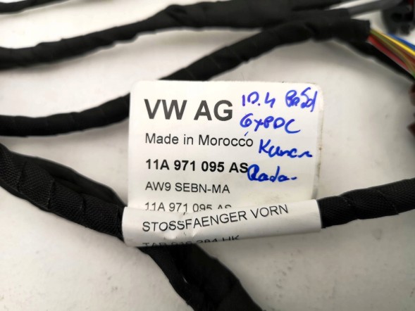 Volkswagen OE 11A971095AS, DWP475714OE Джгут проводів переднього бампера VW ID.4 11A971095AS