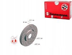 Zimmermann 430.2629.52 Zimmermann гальмівні диски спорт передні 430.2629.5 430.2629.52