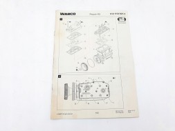 DAF OE 1816157 WABCO 9125189232 КОМПЛЕКТ ДЛЯ РЕМОНТУ КОМПЛЕКТУ ПРОКЛАДОК ГОЛОВКИ КОМПРЕСОРА DAF XF 106 460 1816157