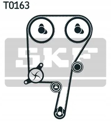 SKF VKMA 06038 Комплект грм vkma 06038 skf volvo c30 c70