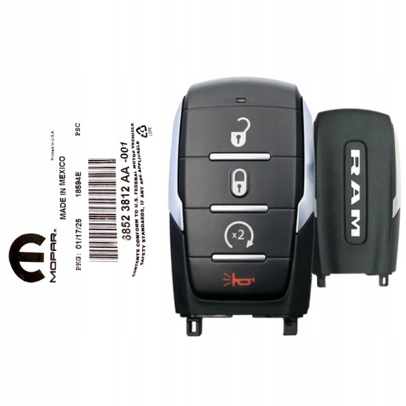 Dodge OE КЛЮЧ DODGE RAM DT 2025-2026 MOPAR 68523812AA