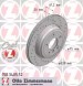 Zimmermann 150.3405.52 Гальмівний диск zimmermann для bmw 5 e60 03-10, задній, новий