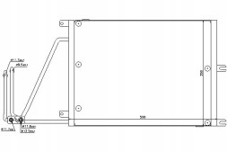 Nissens NIS94623(iMOTO) Конденсатор кондиціонера opel vectra b 2.0d/2.2d 06 + набір водія #37