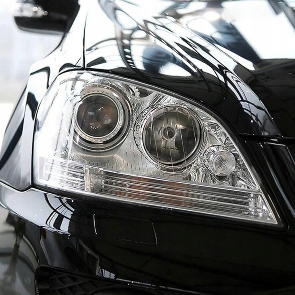 Китай 6905458579969 КОМПЛЕКТ РОЗСІЮВАЧІВ передніх фар скло MERCEDES ML W164 2005-2007