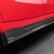 Китай T-451 Карбонові накладки на молдинги під пороги для BMW G06/G06 LCI/F96/F96 LCI, стиль SQ