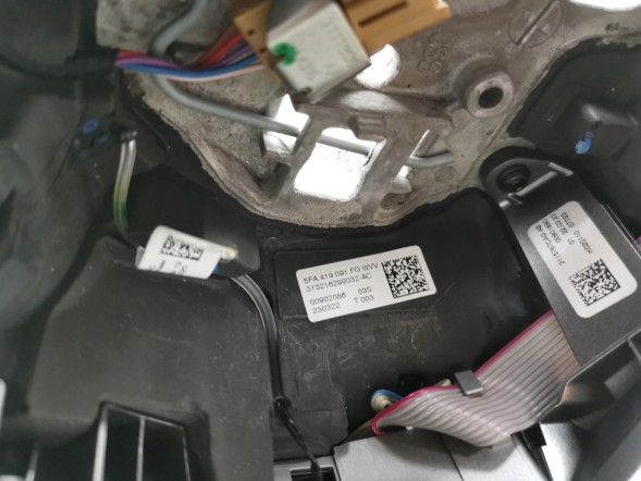 Volkswagen OE 5FA419091FG, BW538370L Кермо Seat Ateca 5FA419091FG Нове оригінальне