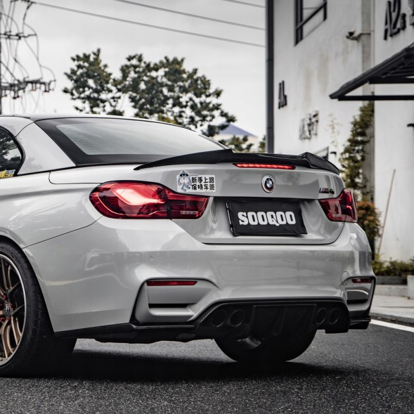 Китай T-002 Карбоновий волан BMW M4 F82 V-Style